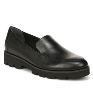 Vionic Kensley Black Leather Loafer Size 8 NWOB Orthopedic Shoe